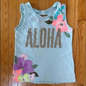 Carter’s Glitter Aloha Tank Size 8